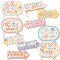 Big Dot of Happiness Funny Groovy Grad - Hippie Graduation Party Photo Booth Props Kit - 10 Piece